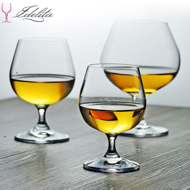 Wholesale of crystal brandy wine glasses, low-stemmed red wine glasses, XO cognac highball glasses, small glass glasses and foreign wine glasses Specification drawing