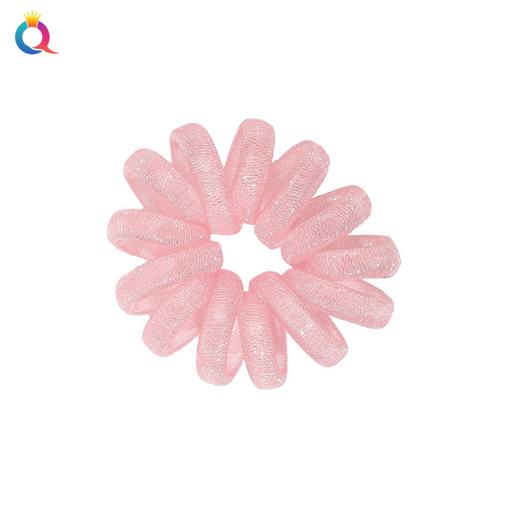 Qiyue Amazon cross-border telephone line, hair tie, Eugene mesh, yarn, hair tie, hair accessory, hair accessory, leather band wholesale Item Picture