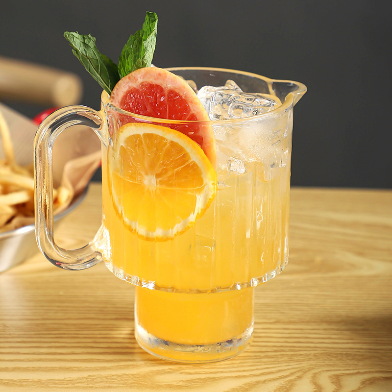 New stackable fruit tea cups, milk tea cups, glass hot tea and juice cups, and dining cups from Instagram influencers Application Scenario
