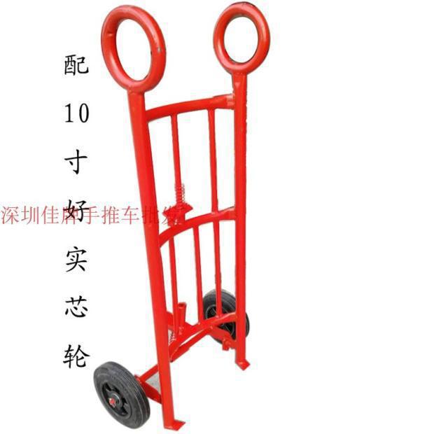 Jia Pai hand-pulled oil drum cart, simple round drum driver, EMU oil drum forklift, oil drum transporter, oil drum handcart undefined