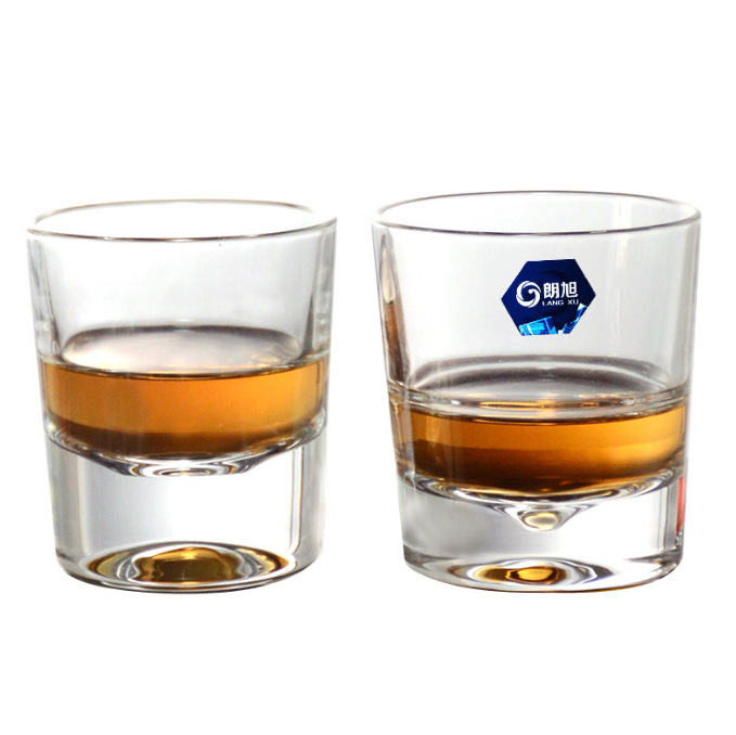 Langxu Glass Bar KTV thick-bottomed glass wine glasses, beer glasses, whisky glasses, glass glasses Item Picture