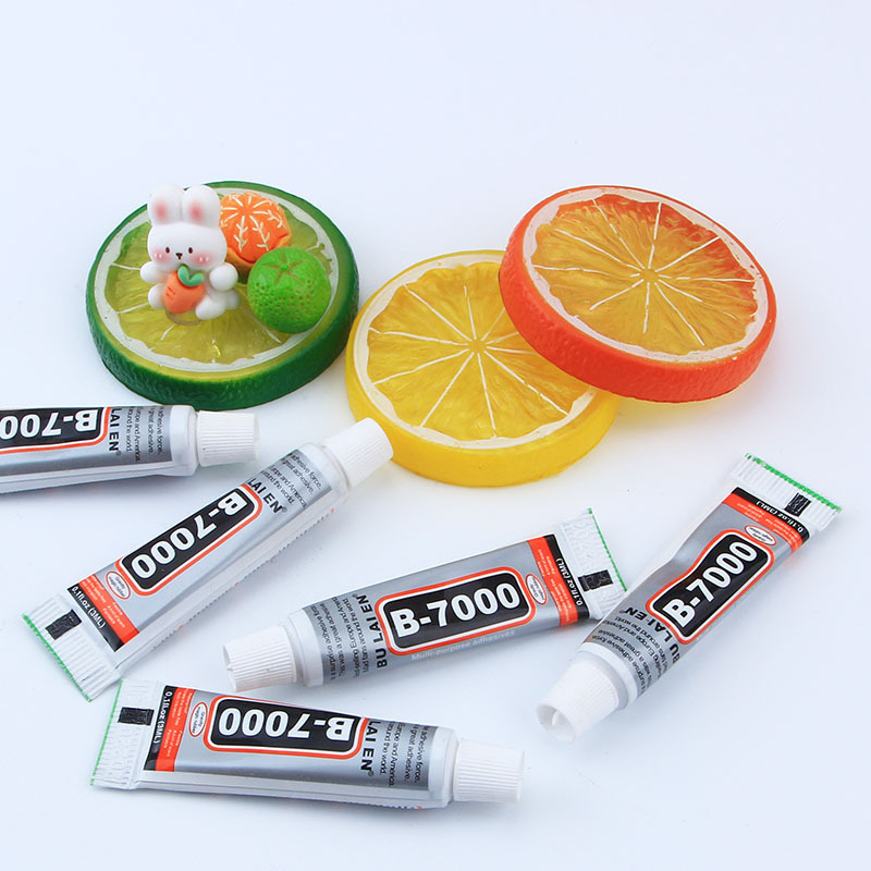 B70003 glue jewelry diy Resin jewelry accessories Self-made cream glue phone cases Hair clips material kits wholesale details Picture