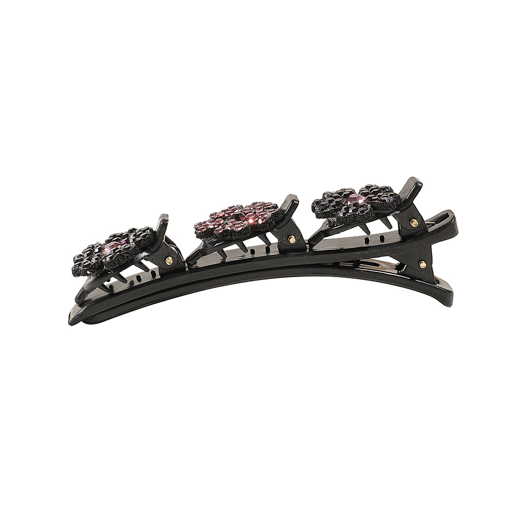 Qiyue Cross-border ins Women's braided hair Clips, hair breakups, side clips, bangs clips, duckbill clips wholesale Item Picture
