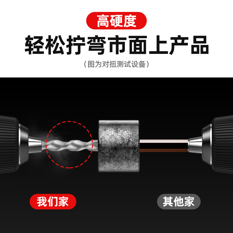 Hex socket wrench set combination, hexagonal hexagonal handball head, flat head hex socket screwdriver set tool Specification drawing