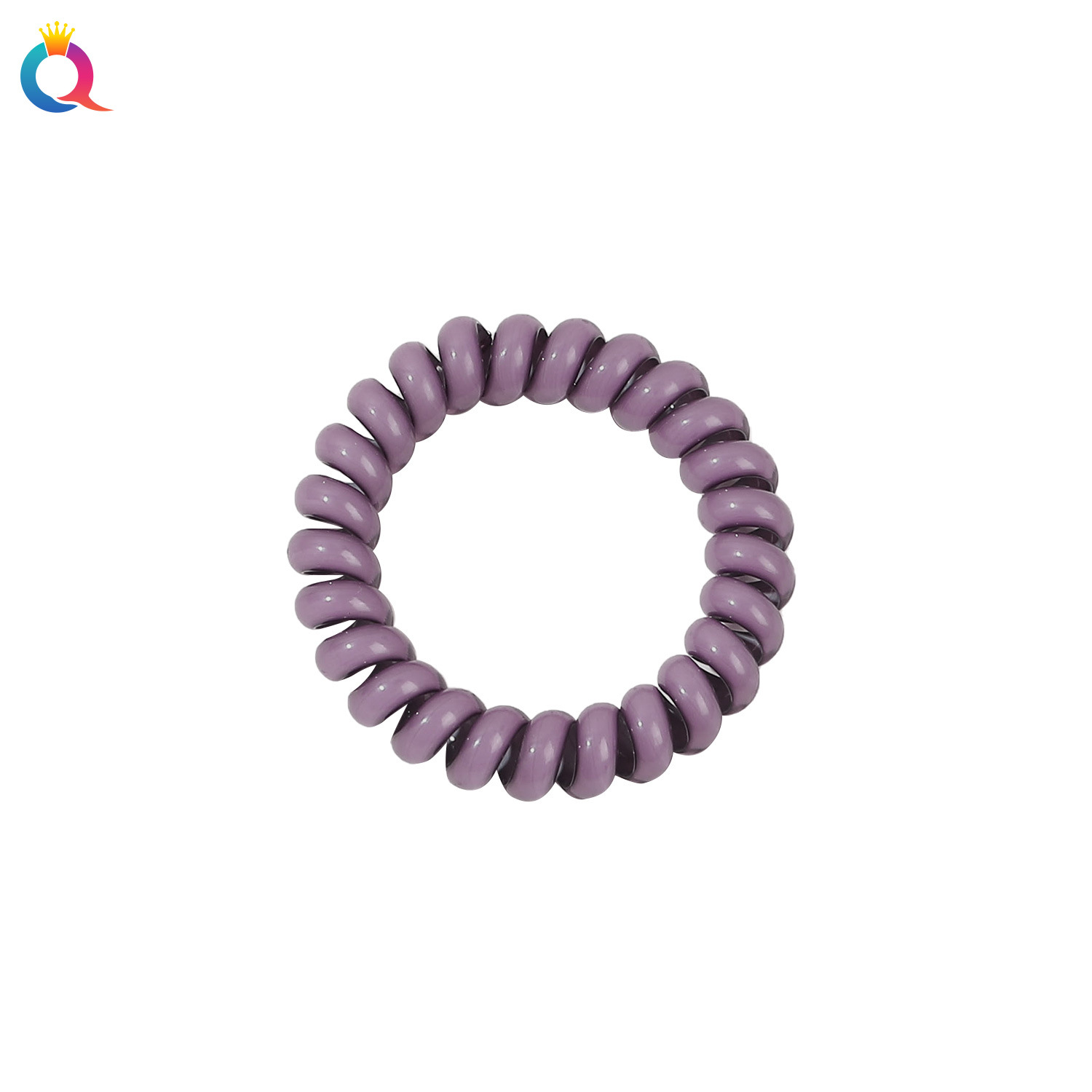 Qiyue Cross-border telephone line hair band, soft and elastic, fashionable, high-end and elegant for women, hair tie, hair band, hair accessory wholesale Item Picture