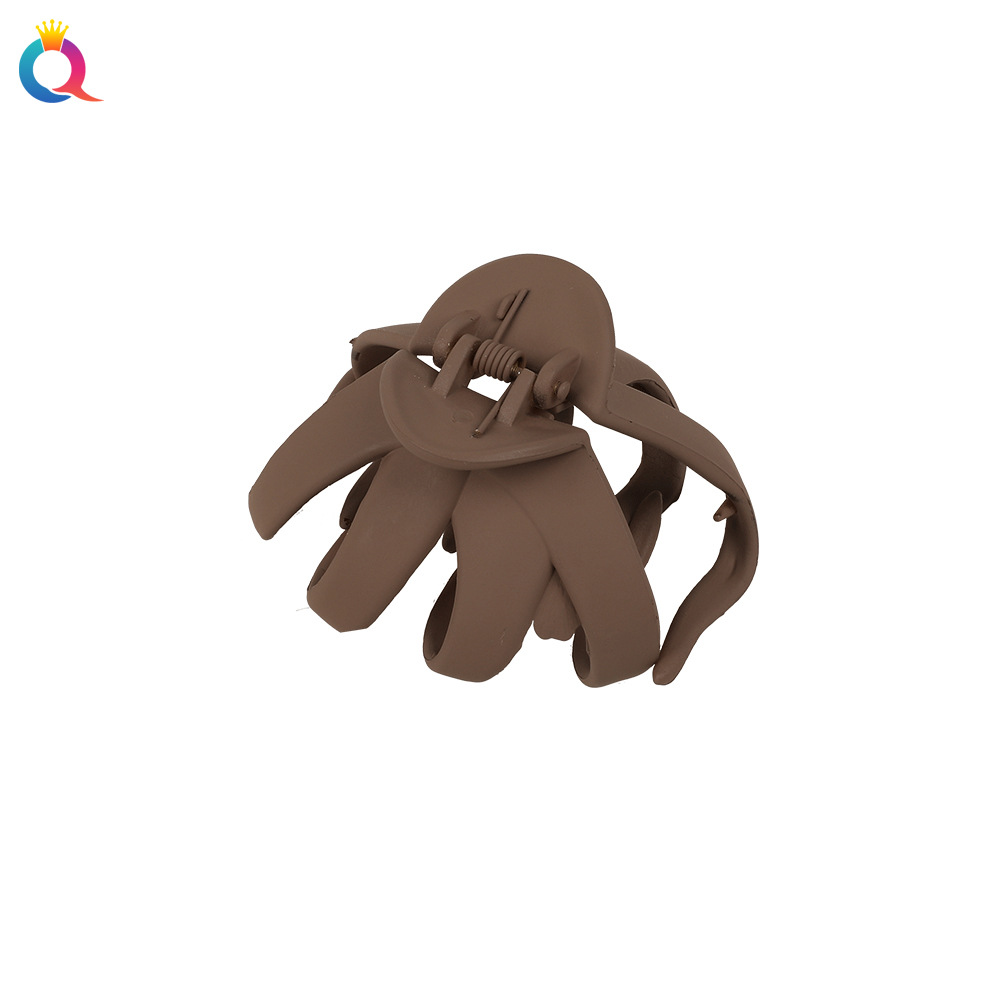 Qiyue Cross-border Irregular headwear, eight-prong hair clips, simple Japanese and Korean hair clips, geometric ins shark clip hair accessories Item Picture