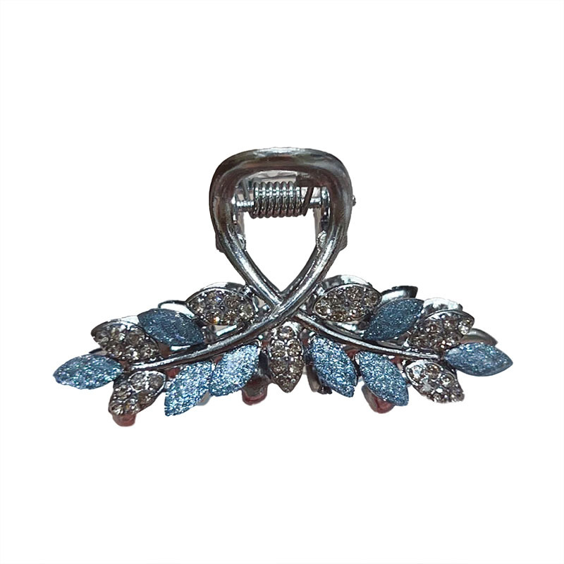 Medium-sized hair clip, adult semi-tied hair clip, hair clip, shark clip, hair accessory, crystal lady's top clip, Korean headwear Item Picture