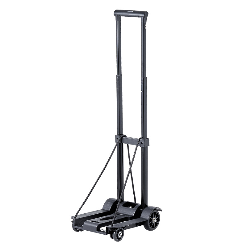 Grocery cart, small trolley, handcart, handle, folding portable cargo, household luggage trailer Application Scenario