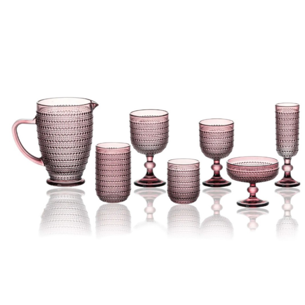Wholesale European-style raindrop original color wine glasses, cups, champagne glasses, ice cream bowls, creative hotel household utensils from the manufacturer details Picture