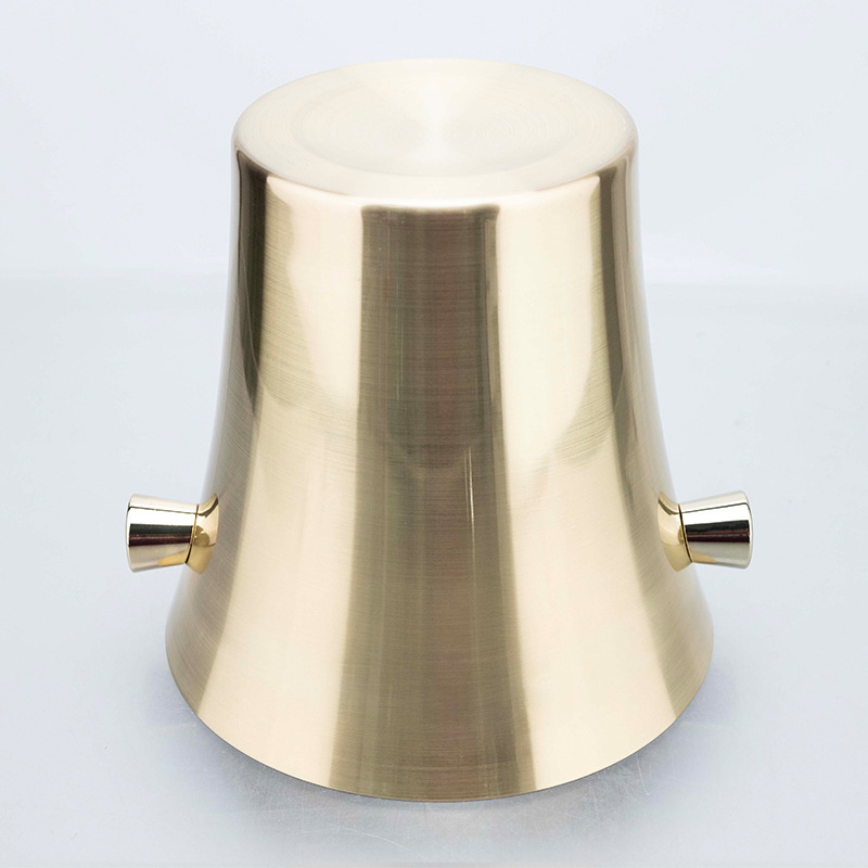 Stainless steel 304 ice bucket, KTV and bar supplies, champagne bucket, commercial ice cube granule bucket, beer and wine bucket, chilled Specification drawing