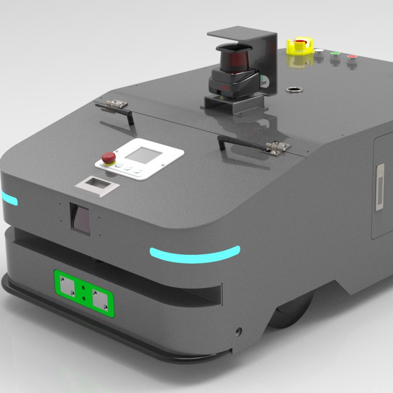 Factory direct supply AGV towing intelligent material handling vehicles, logistics trackless robots, latent lifting, factory workshop transportation undefined