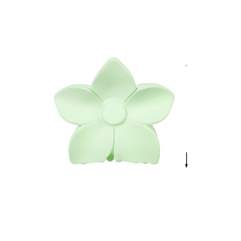 Qiyue Five-petal flower hair clips, sweet updo hair clips, back of the head ponytail hair clips, women's hair accessories and head accessories wholesale Item Picture