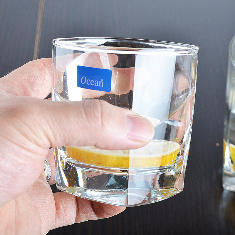 Ocean Ouxin Ocean High white material glass square cups, water cups, whisky cups, spirits cups, beer cups, Lo cups Application Scenario