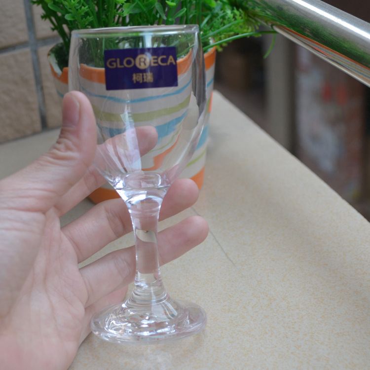 Modern and simple Kori glass wine glass GL2004, tall glass, hotel and catering 190ml, home tall glass details Picture