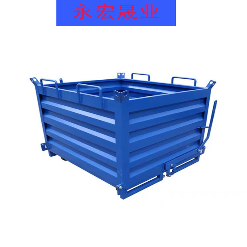 Hand-pushed garbage truck, CNC machine tool, waste dump truck, self-unloading forklift, dump box, industrial iron filings truck Application Scenario