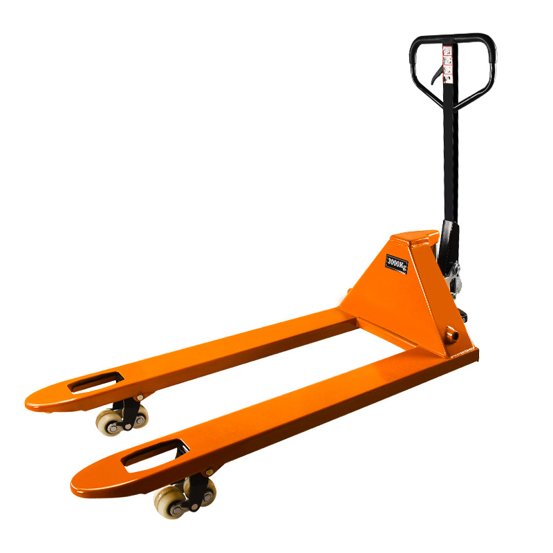 Factory direct sales of Gongyou manual hydraulic forklifts, 2/3 ton pallet hand-pushed handling trucks, warehouse floor cattle manual forklifts Item Picture