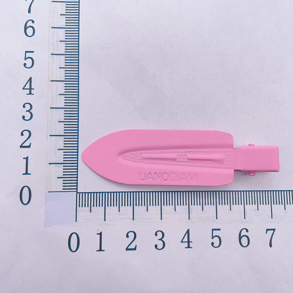 Clip hair accessories, cute hair clips, ins Korean style women's bangs clips, seamless shovel hair clips, yk2 dopamine accessories Specification drawing