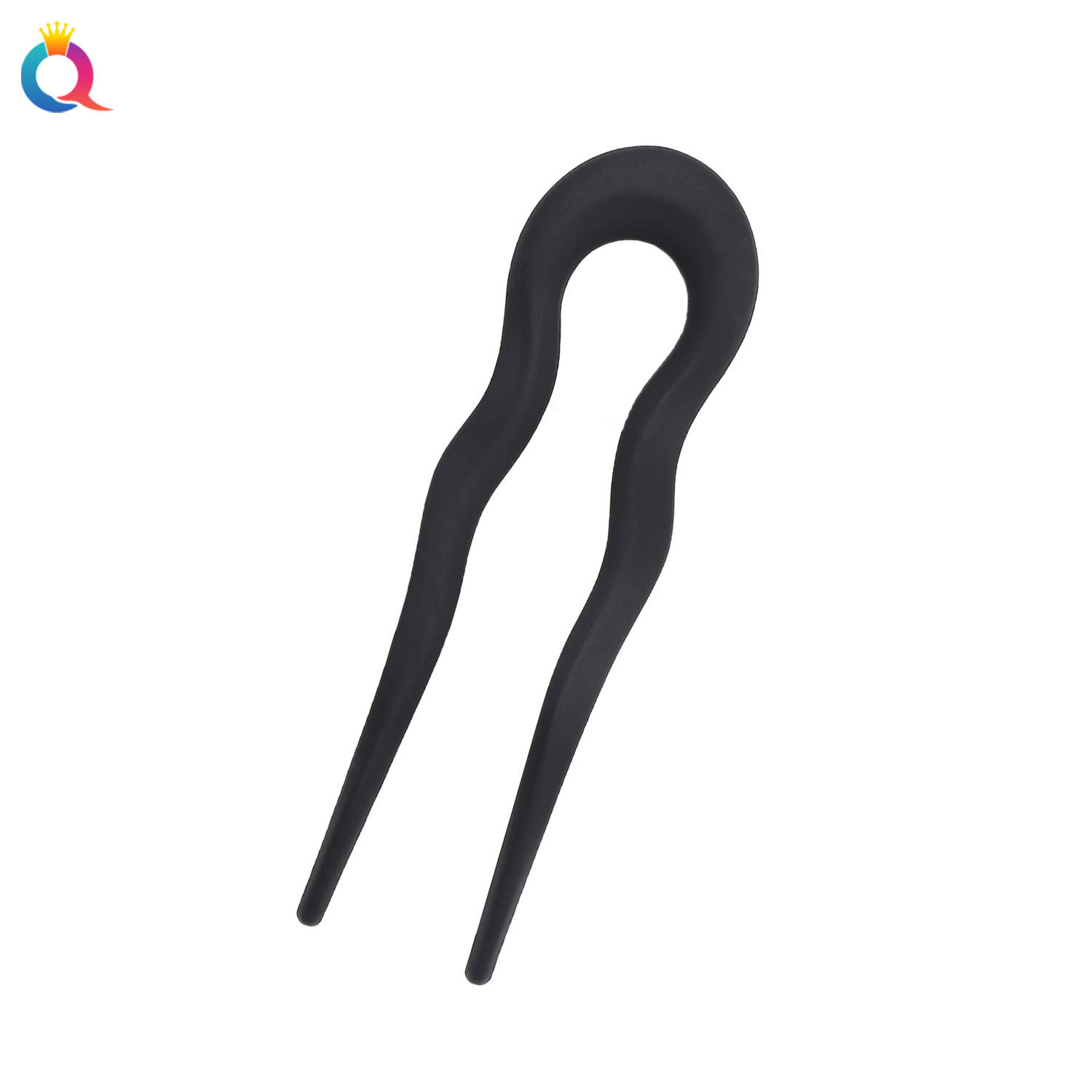 Qiyue Cross-border Wave U-shaped matte Hairpin, a perfect tool for women's updo hair at the back of their heads, ancient-style hairpin and hair accessory wholesale Item Picture