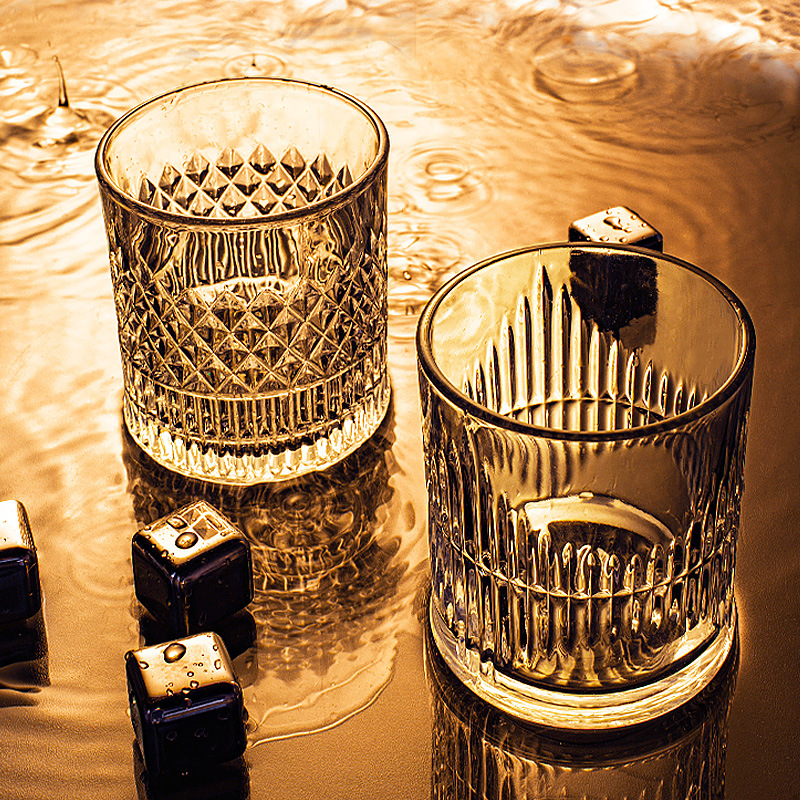 European-style high-end glass cups, home bars, KTVS, hotels, foreign wine glasses, spirits glasses, large beer glasses, whisky glasses details Picture