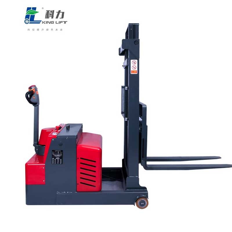 Keli counterweight legless electric forklift, single and double-sided pallet stacker, loading and unloading, shelf loading and lifting forklift Item Picture