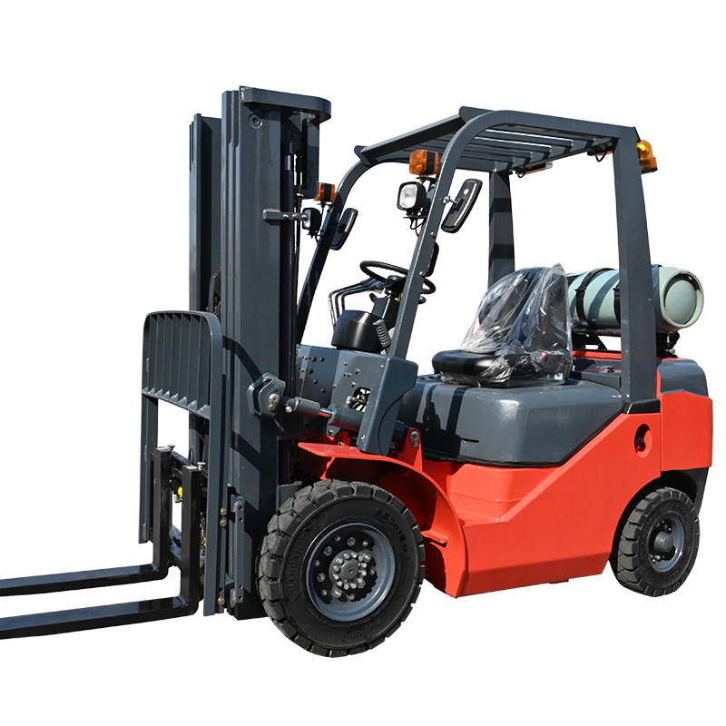 LPG liquefied petroleum gas dual-purpose forklift warehouse handling 2-ton, 3-ton, 5-ton internal combustion four-wheel forklift cross-border manufacturer Item Picture