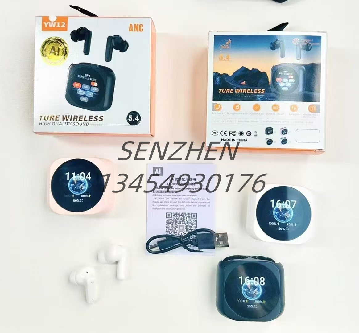 SENZHEN comes with AI translation Bluetooth headphones