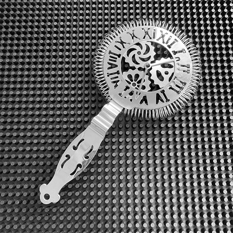 304 stainless steel ice filter, Hawthorne skull gear clock, bent ice separator, bar rose filter Application Scenario