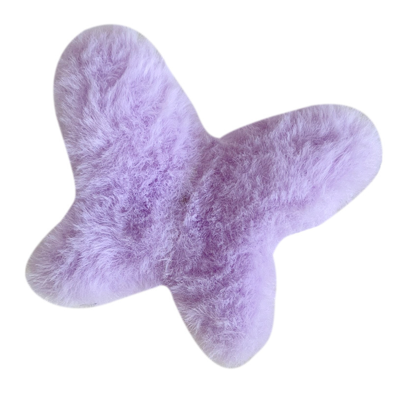 MAO MAO Butterfly Hair clip for autumn and winter, medium-sized semi-tied hair at the back of the head, hair accessory, hair clip, Yiwu accessory, shark clip for women Item Picture