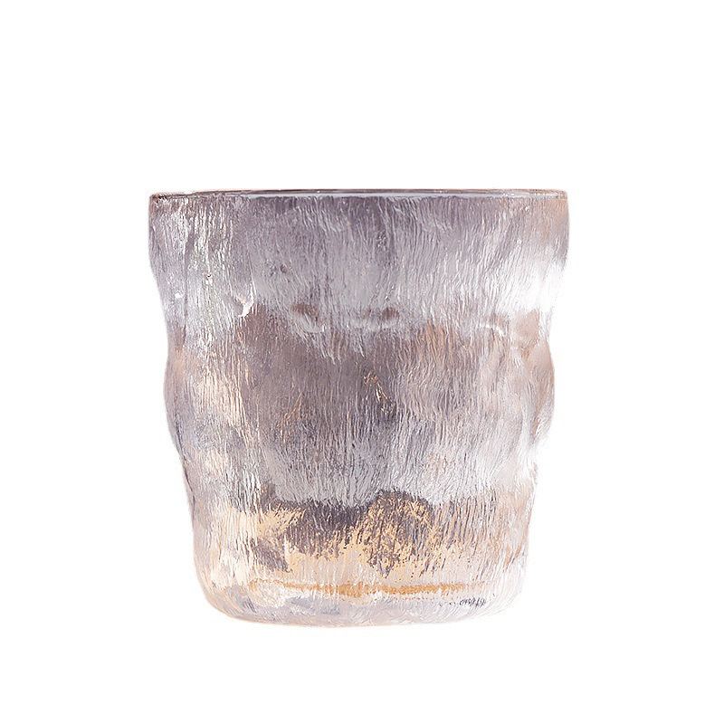 Glacier glass cups, household Japanese water cups, women's breakfast cups, Ins-style beer cups, juice coffee cups, tea brewing cups Item Picture
