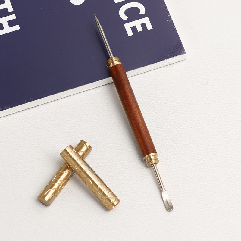 304 stainless steel jacquard needle, rosewood handle, multi-functional coffee engraving needle hook flower Italian latte piping tool Application Scenario