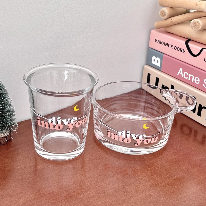 In 2025, make your own girlish heart glass cups, cold brew coffee cups, couple water cups, best friend breakfast cups and milk cups full figure