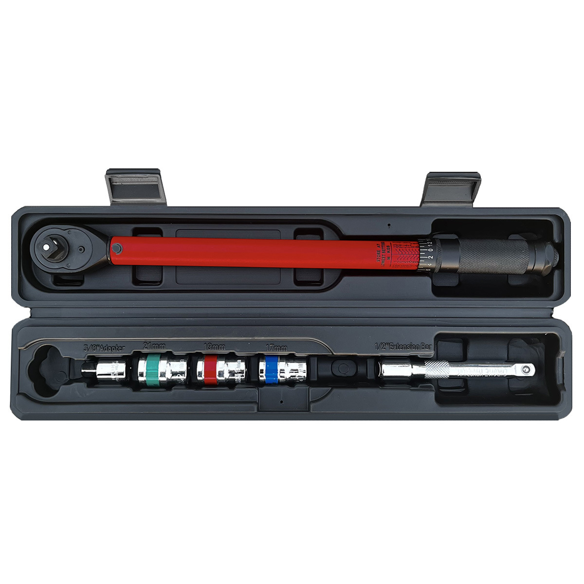 Round pipe torque wrench 1/2 "20-230N.m high-precision +- -3% torque wrench, 72-tooth torque wrench Item Picture