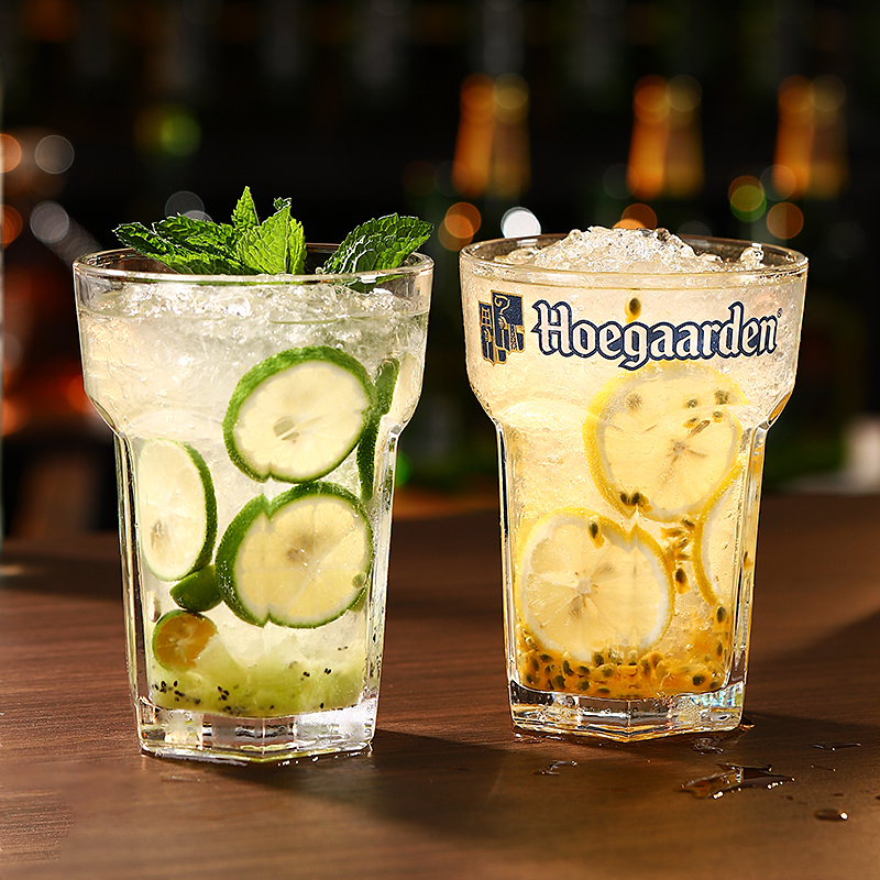 Ins-style internet-famous Mojito cup, restaurant water cup, super large glass cup, juice cup, fruit tea cup, Fujia cup 800ml full figure