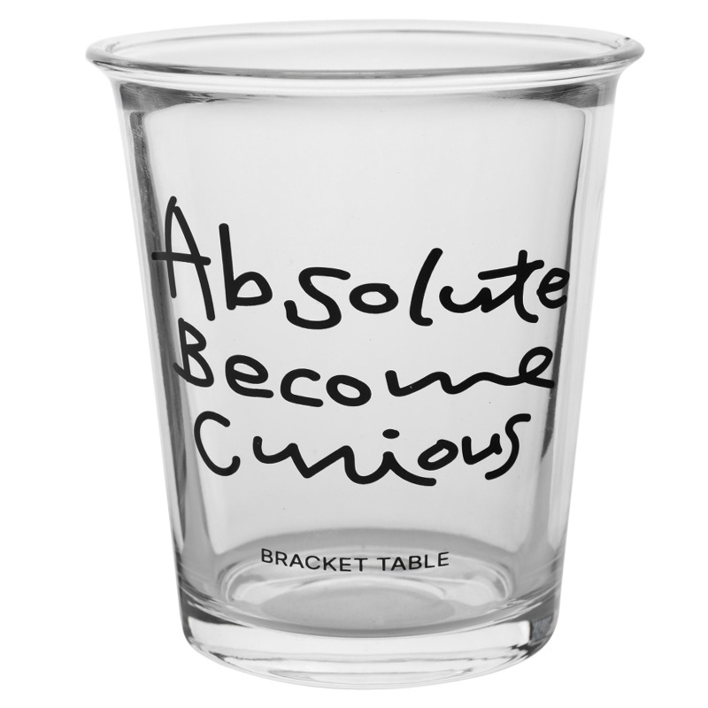 Korean-style universal ins couple cups, self-healing blue letter ABC cold brew glass cups, coffee cups, milk cups Item Picture