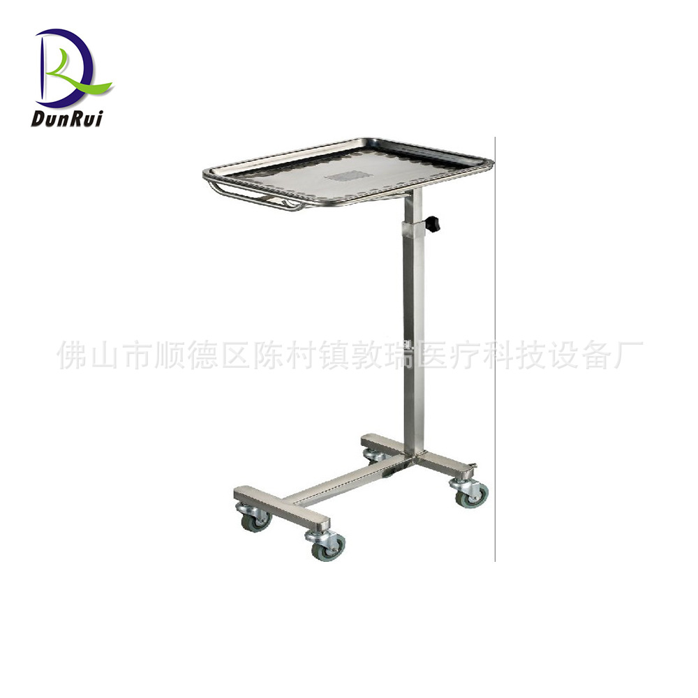 Factory direct sales of thickened stainless steel lifting trays, operating rooms, treatment rooms, mobile trolleys, nursing ambulances full figure