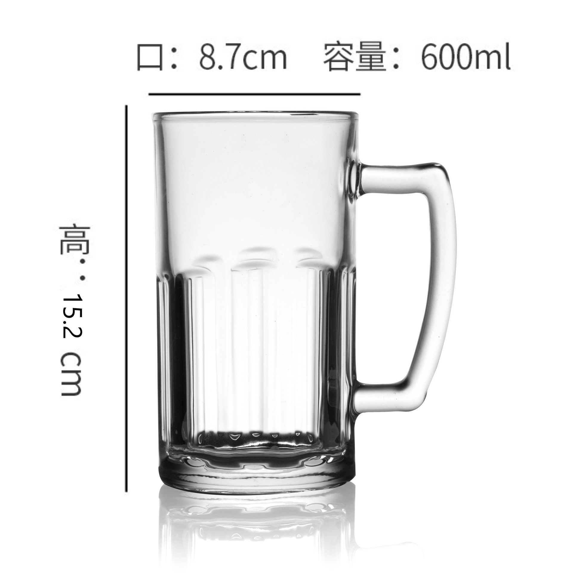 Lizun large-capacity draft beer cups, beer mugs, juice cups, tea cups, water cups and glass cups wholesale with logo printing Application Scenario