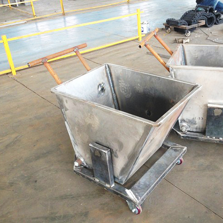 Chip removal machine, iron chip cart, CNC machining center, scrap cart, tool cart, push iron chip cart, flatbed cart Specification drawing