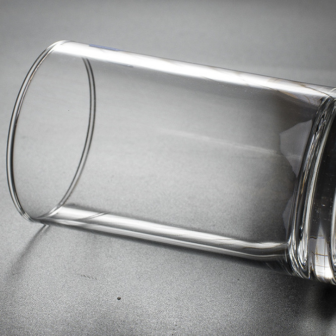 Ocean Rock SAN Marino Van La always wins New York straight cup Tall and short round glass cup Milk Cup Beverage cup Specification drawing