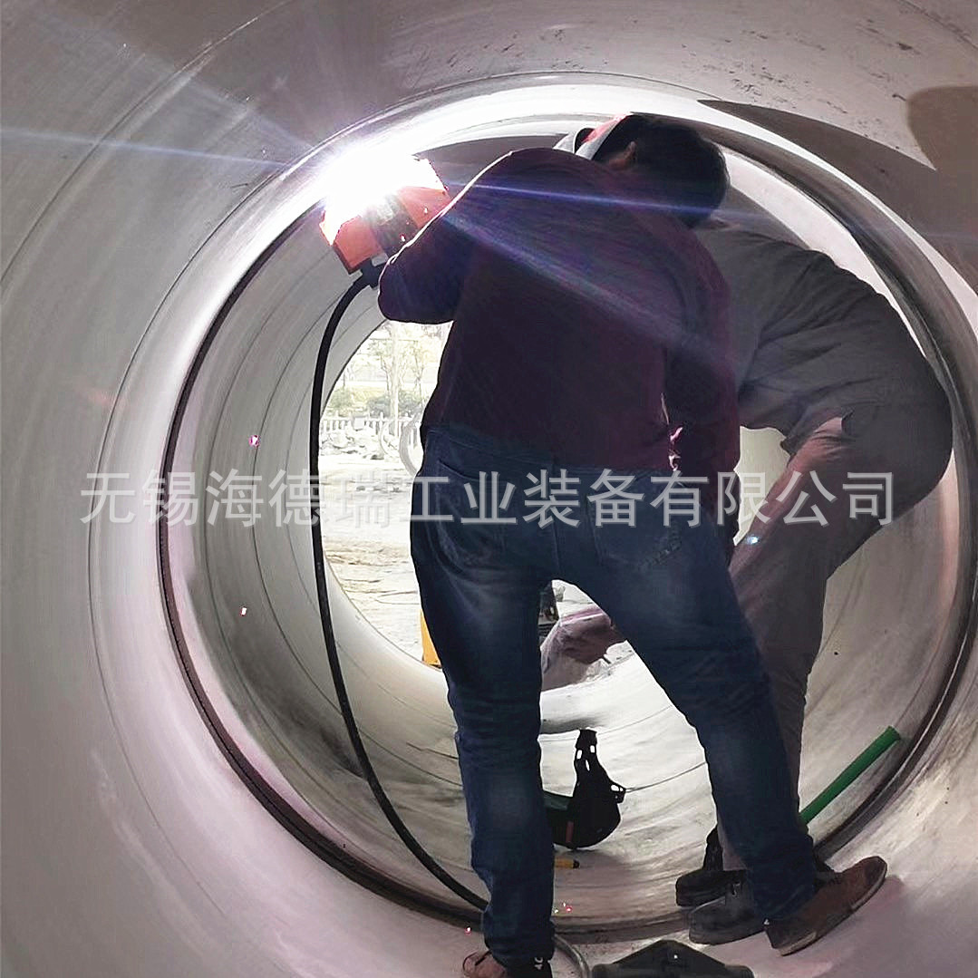 Outdoor construction thermal pipeline welding trolley magnetic crawling MIG welding pipeline automatic welding machine manufacturer Specification drawing