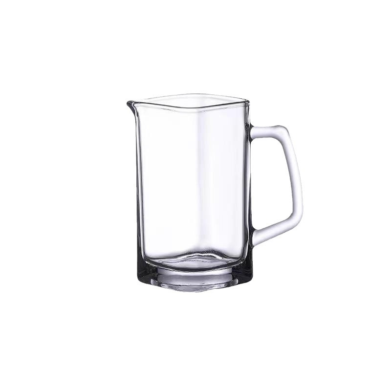 Glass wine dispenser with wine spoon, household small pot, red wine and spirits decanter, fair pot with graduated cup Item Picture