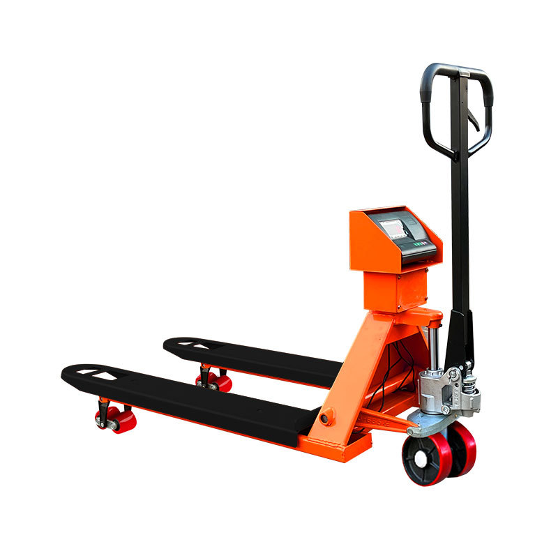Forklift electronic scale with scale, trolley, ground bull, hydraulic hand-driven forklift scale, 2-ton and 3-ton weighing forklift in stock Item Picture