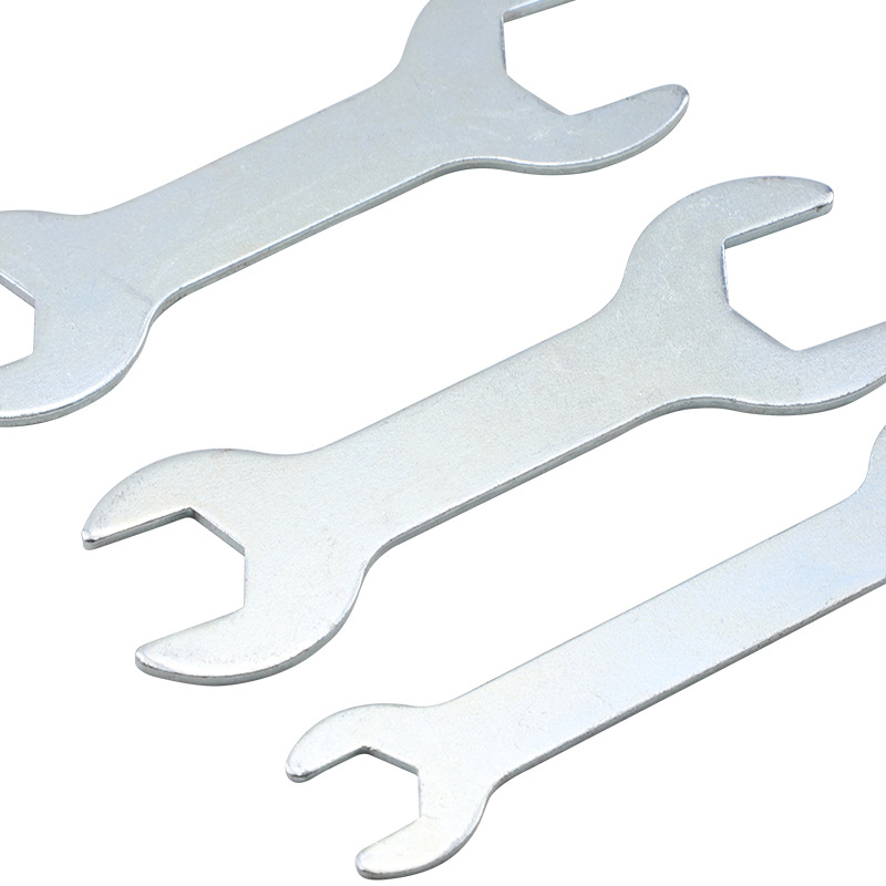 Iron-galvanized hexagon socket mini ultra-thin sheet simple double-head opening small wrench, disposable board for bathroom use Application Scenario