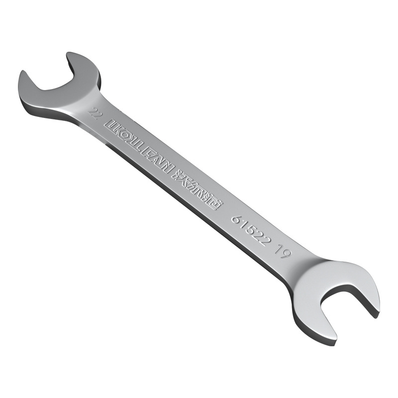 Wolfan Chromium vanadium steel double-opening wrenches in full stock, double-head wrenches available for auto repair, pearl nickel factory wholesale Item Picture
