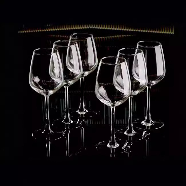 Ocean wine glasses, home decanters, high-end glass cups, white wine goblets, wine sets, red wine glasses Specification drawing