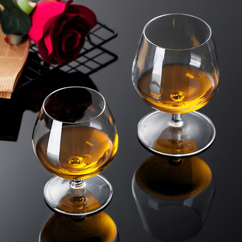 Kerui cold-cut brandy cups, glass cups, tall wine glasses, red wine glasses, wine glasses and dessert glasses details Picture
