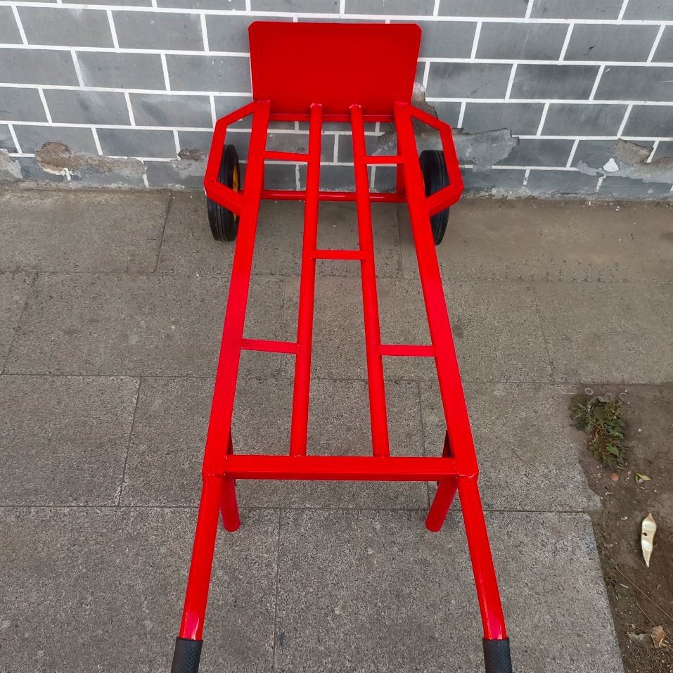 12 Warehouse trolley, flat trolley, special two-wheel trolley for loading goods Application Scenario