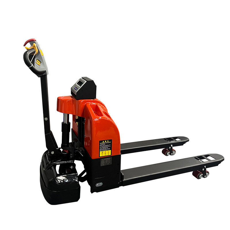 Electric forklift weighing 2-ton hydraulic handling and loading/unloading vehicle, construction site climbing king, semi-electric ground cow, 3-ton off-road forklift Item Picture