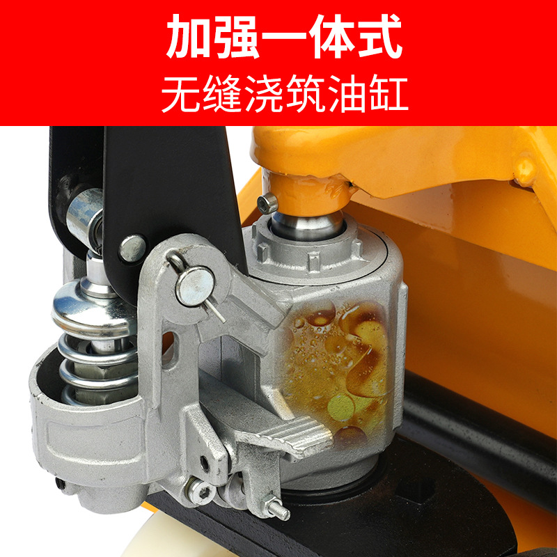 Manual hydraulic pallet truck, 2-ton, 3-ton manual hydraulic pallet truck, hydraulic forklift, 5-ton ground ox pallet truck Application Scenario