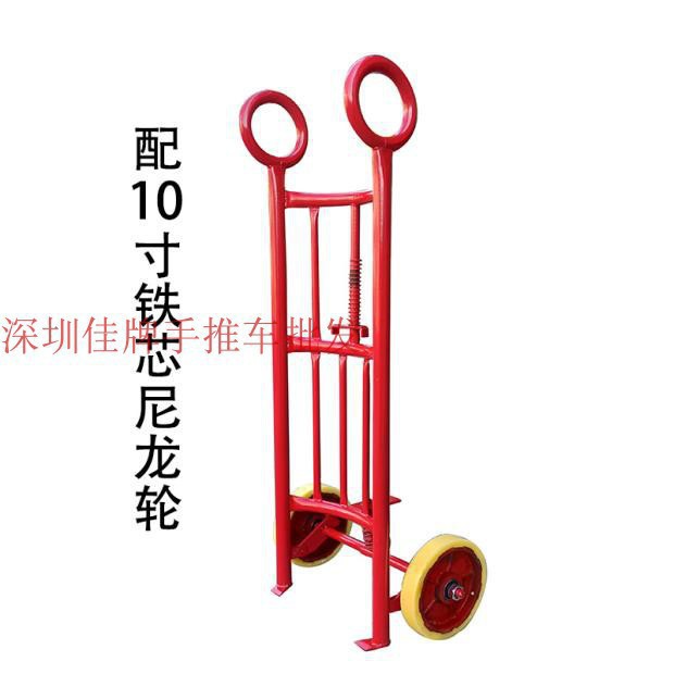 Jia Pai hand-pulled oil drum cart, simple round drum driver, EMU oil drum forklift, oil drum transporter, oil drum handcart undefined