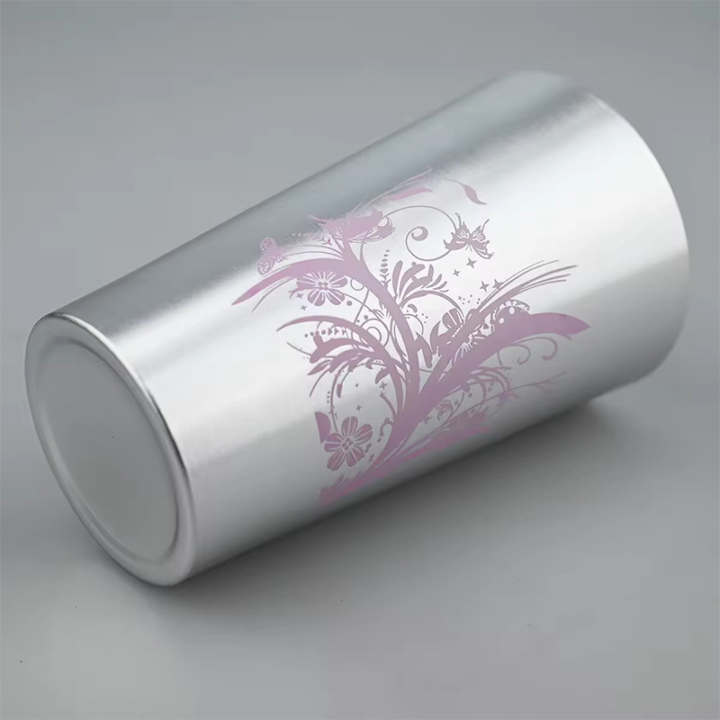 490ML LOGO printable alumina cup, food-grade recyclable aluminum cup, aluminum color-changing beer mug Specification drawing